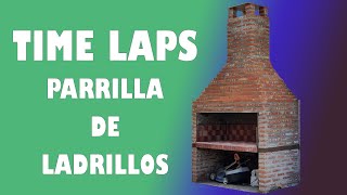 👉PARRILLA DE LADRILLOS📌TIMELAPS [upl. by Primrosa601]