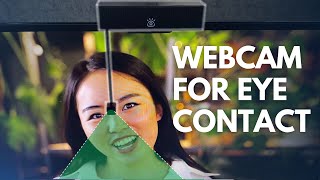 Eye Contact Webcam 4K  NO TELEPROMPTER iContact Camera Pro [upl. by Sola74]