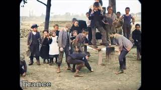 【Colourised】The 1890s  Amazing Rare Footage of Cities Around the World 【AI Restoration】 [upl. by Blondelle]