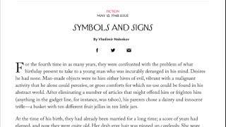 Symbols and Signs by Vladimir Nabokov Narrated by Jon Wilkins [upl. by Marva]