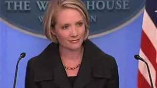 Dana Perino WH Press Briefing [upl. by Ennaillij]