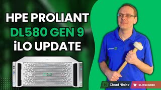 HPE ProLiant DL580 Gen9 iLO4 Update  iLO4 Standard to Advanced License  Remote Access [upl. by Eittod]