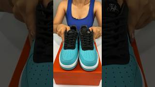 Nike Air Force 1 Tiffany CO Sneakers Packing Process shortsviral treding svcharola [upl. by Zealand]