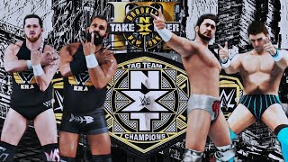 WWE 2K19 My Career Mode  Ep 10  TAKEOVER DEFENDING THE NXT TAG TITLES [upl. by Nikolas643]