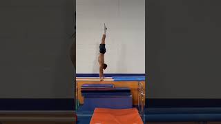 Healeys are so fun gymnast parallelbar flip Stanford ￼￼ [upl. by Trinatte604]