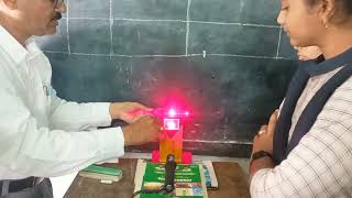 Determination of wavelength of laser light by using diffraction grating method1stBSc SEM2 Practical [upl. by Llertnek]