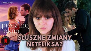 PRZEZ MOJE OKNO  FILM LEPSZY NIŻ KSIĄŻKA  RECENZJA I ANALIZA [upl. by Eillat]