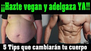 Tips para perder peso con dieta vegana [upl. by Allista246]