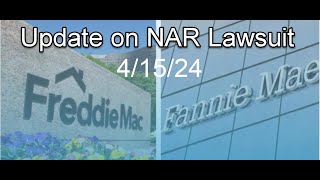 NAR Lawsuit  FNMA  Freddie Update [upl. by Andriana]