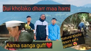 Organic vlog from Tumlingtar ❤️Aama vanda pyaro koi xaina ❤️ sathi haru sanga vet ghat kholsimaa😍 [upl. by Pell814]