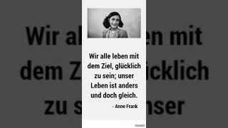 Anne Frank Zitat [upl. by Ainoda548]