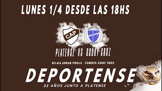 🔴🎙️ EN VIVO PLATENSE vs GODOY CRUZ  COPA DE LA LIGA 2024  DEPORTENSE [upl. by Valtin]