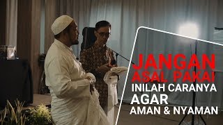 TATA CARA MEMAKAI KAIN IHRAM YANG BENAR DAN NYAMAN  UstMUHAMAD MUHYI [upl. by Halik996]