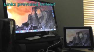 How to use iPad as an external Wired Mac Screen [upl. by Bilak]