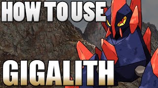 Pokémon How To Use Gigalith Gigalith Moveset  Pokemon Omega Ruby and Alpha Sapphire  XampY Guide [upl. by Bendix348]