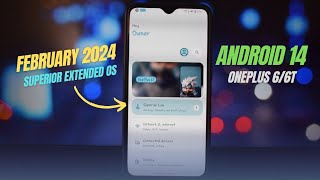 Superior OS Extended Android 14 OnePlus 66T [upl. by Dinah]