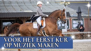 Help mij mijn kür op muziek te maken  PaardenpraatTV [upl. by Akcemat]