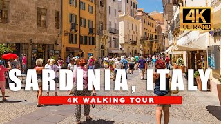 🇮🇹 Relaxing Sardinia Italy Walking Tour  Sunny Walk Around Beautiful Alghero  4K HDR  60fps [upl. by Ezeerb]