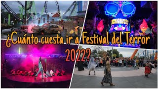 ¿Cuánto cuesta ir a Festival del Terror 2022 de Six Flags México [upl. by Verner]