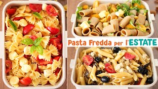 PASTA FREDDA per lESTATE TANTE IDEE FACILISSIME  Ricette Velocissime [upl. by Melodee]