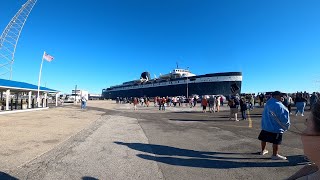 Riding the Oldest and only coal fired ferry in the USA The SS Badger [upl. by Loeb]