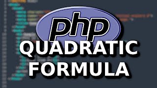 The Quadratic Formula PHP Functional amp Object Oriented Programming [upl. by Neron787]