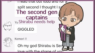 Shirabu needs help   Extra  Haikyuu Skit  Haikyuu text video [upl. by Timon]