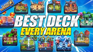 I played the Best Clash Royale Deck from EVERY Arena [upl. by Harret]