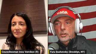 1372 ВЖИВУЮLIVE with Ms Inna Vernikov R member of the NYC Council District 48 [upl. by Tessa]