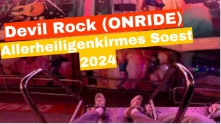 RUPPIG  DEVIL ROCK 😈  2024 ALLERHEILIGENKIRMES SOEST  ONRIDE soest allerheiligenkirmes kirmes [upl. by Eltotsira722]