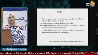 Dépistage traitement et prévention des infections virales néonatales Redjaoua Fairouz MA Béjaïa [upl. by Colyer]