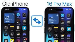 How to Transfer ALL Data from Old iPhone to iPhone 16 amp 16 Pro Best Way [upl. by Alyad]