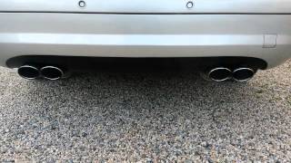 Mercedes C55 AMG  Stock exhaust sound [upl. by Nonnairb]