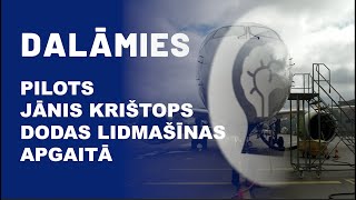 Air Baltic lidmašīnas kapteinis Jānis Krištops dodas lidmašīnas apgaitā pirms izlidošanas [upl. by Beberg]