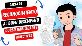 CURSO DE HABILIDADES DIRECTIVAS Y CARTA DE RECONOCIMIENTO AL BUEN DESEMPEÑO 2024 [upl. by Platus]