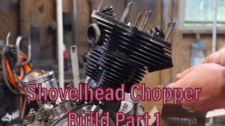 Chopper Build  Part 1 Engine Disassembly [upl. by Anneirb]