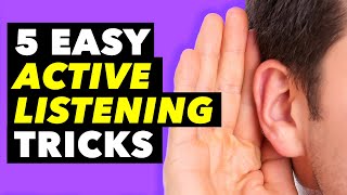 Improve Your Communication Skills Immediately With Active Listening [upl. by Gayl]