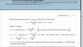 Estudo da Função Quadrática [upl. by Alano]