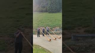 Alpwanderung Cor des Alpes Écho des Chalets Alphorn [upl. by Amias998]