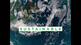 Help Save Our Planet Demand Sustainable Palm Oil [upl. by Eedoj]