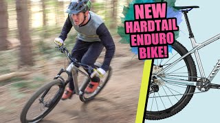 THIS ENDURO HARDTAIL IS THE ONLY MTB YOU NEED  FIRST RIDE [upl. by Olimreh]