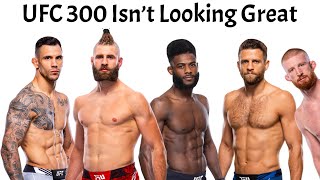 UFC 300 Isnt Looking So Good Jiri Is Being Given The Most Boring Opponent amp Aljo Is Back [upl. by Thirion]