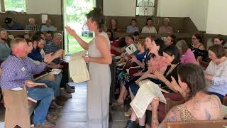 417 Weeping Pilgrim  Maidencreek AllDay Sacred Harp Singing 2022 [upl. by Meeker]