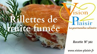 Rillettes de truite fumée [upl. by Brigette]