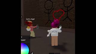 Please dont break my heart ❤️  roblox edit with my lil sister [upl. by Riane436]