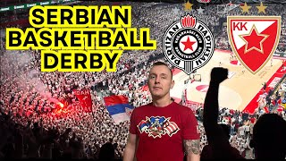 HOOLIGANS UNLEASHED  BEST BASKETBALL ATMOSPHERE  RED STAR V PARTIZAN [upl. by Celin]