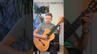 September  Dimitri Lavrentiev guitar music dimitrilavrentiev september [upl. by Nauwtna]