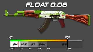 CS2 AK47  Hydroponic  Skin wearfloat 4K [upl. by Stacie]