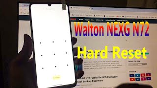 Walton NEXG N72 Hard Reset Walton NEXG N72 Pin Lock Unlock Forgot Password Hard Reset [upl. by Goddard]