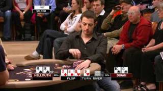 Tom durrrr Dwan vs Phil Hellmuth Heads Up Poker Championship 2009 22 [upl. by Notserk]